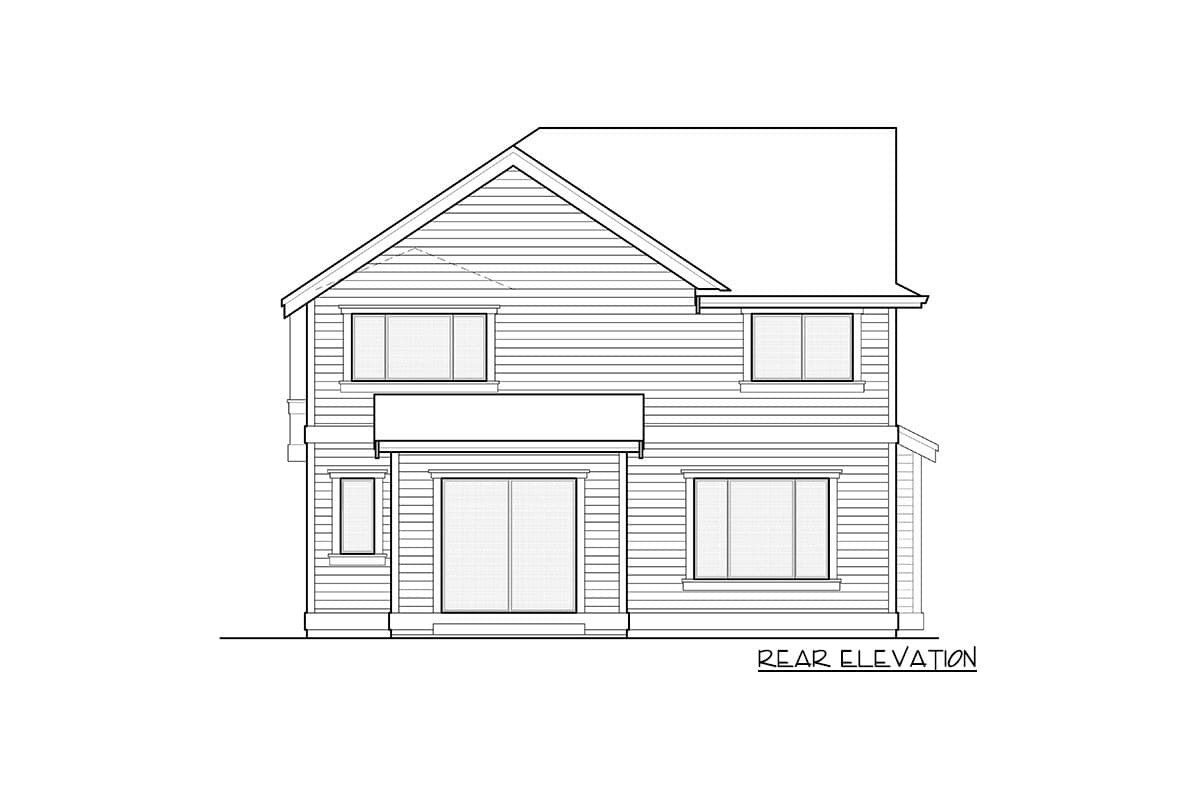 Plan 666070RAF: Two-Story Craftsman House Plan with Second-Level Bedrooms - 2332 Sq Ft - Image #4 - Country, Craftsman, Northwest