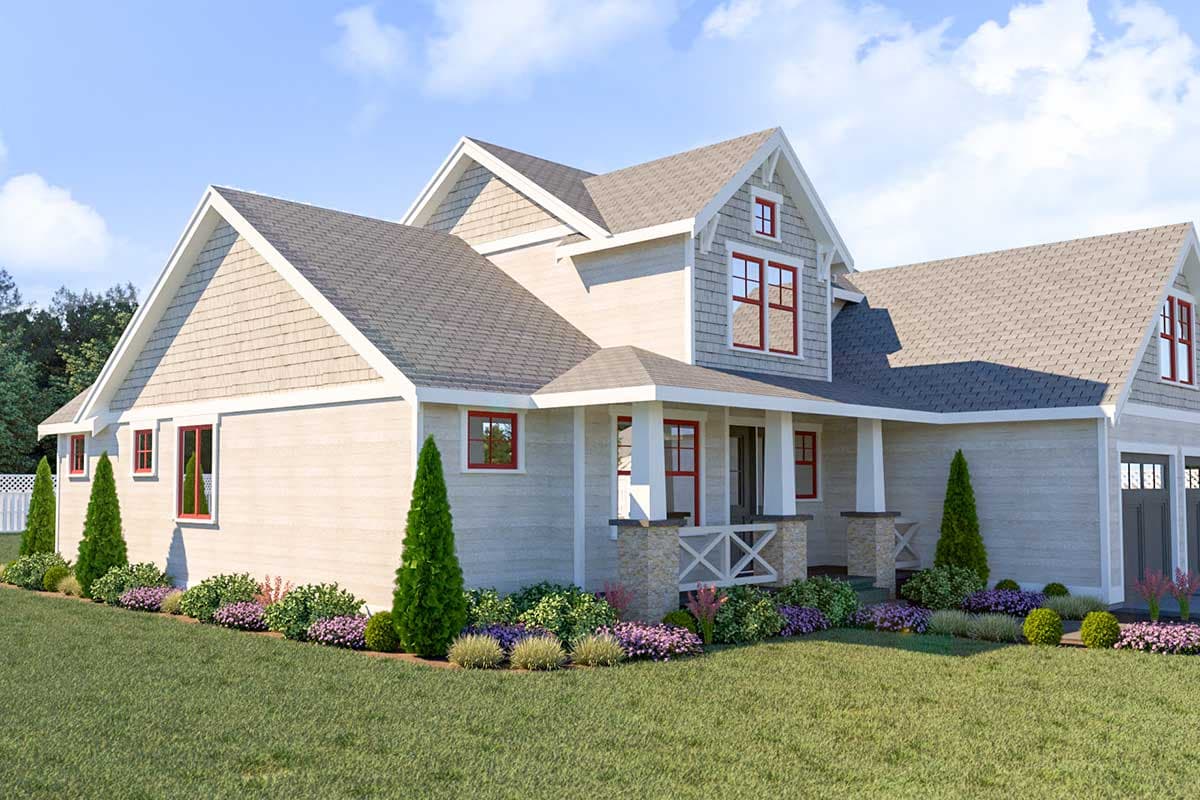 Plan 280044JWD: 3-Bed Craftsman House Plan with Main-Floor Master Bedroom - Image #69 - Country, Craftsman, Modern Farmhouse, New American, Northwest