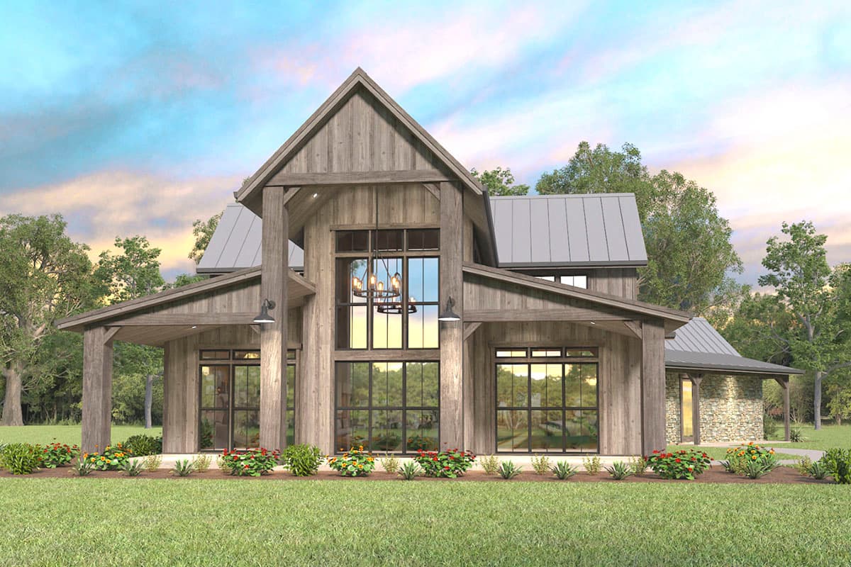 Plan 85316MS: Modern Farmhouse Plan with Great Views To The Back - Image #6 - Barndominium, Country, Farmhouse, Modern Farmhouse, Mountain, New American, Rustic