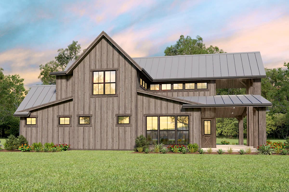Plan 85316MS: Modern Farmhouse Plan with Great Views To The Back - Image #5 - Barndominium, Country, Farmhouse, Modern Farmhouse, Mountain, New American, Rustic