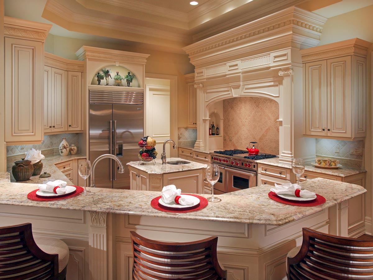 Plan 24115BG: Luxurious Mediterranean Beach Home Plan with Private Master Suite - Image #6 - Coastal, Florida-Style, Mediterranean, Southern