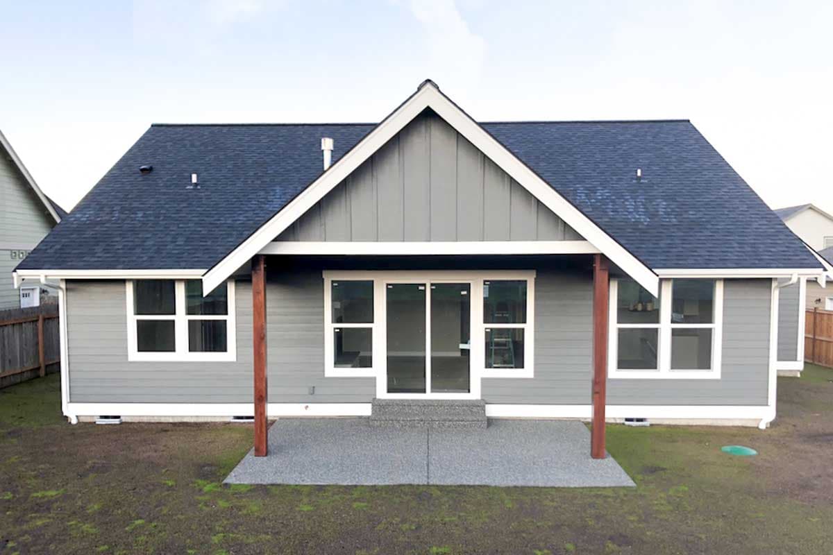 Plan 280046JWD: 3-Bed Craftsman House Plan with Bonus Room above Garage - Image #17 - Country, Craftsman, Northwest