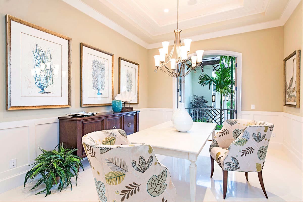 Plan 24116BG: Exclusive Contemporary Vacation Home Plan with a Golf Cart Area in Garage - Image #10 - Coastal, Contemporary, European, Florida-Style, Vacation