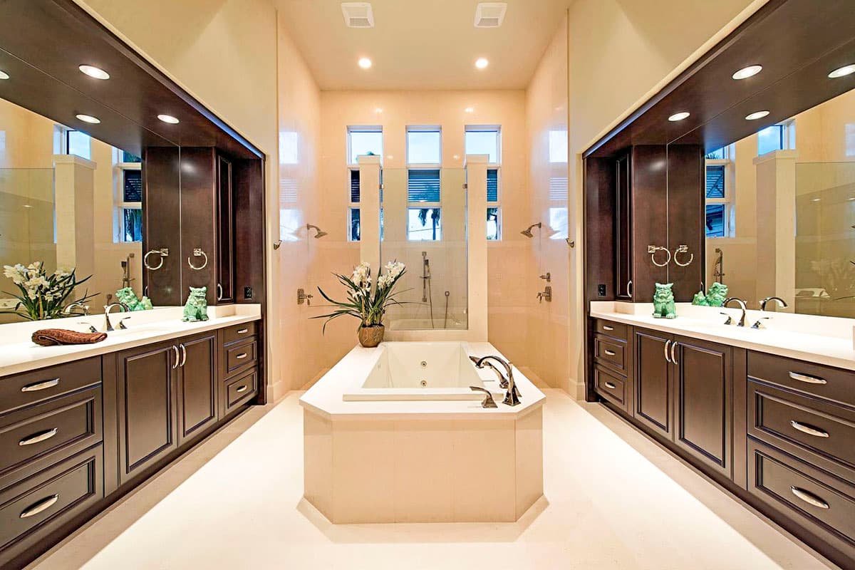 Plan 24116BG: Exclusive Contemporary Vacation Home Plan with a Golf Cart Area in Garage - Image #12 - Coastal, Contemporary, European, Florida-Style, Vacation