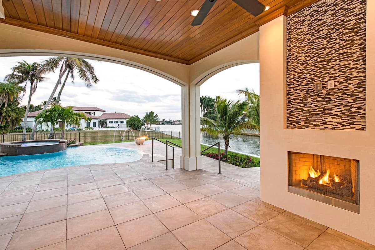 Plan 24116BG: Exclusive Contemporary Vacation Home Plan with a Golf Cart Area in Garage - Image #13 - Coastal, Contemporary, European, Florida-Style, Vacation