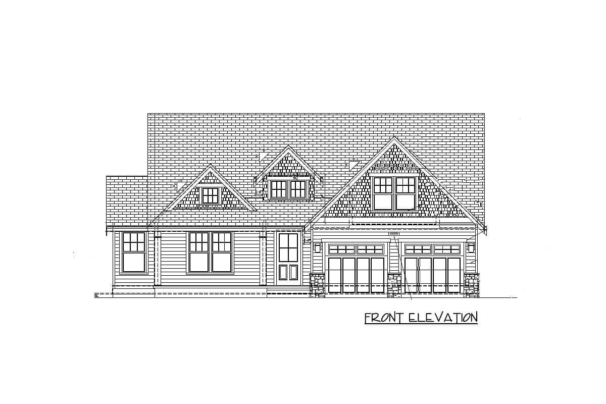 Plan 280048JWD: 3-Bed Country Farmhouse Plan with Split Bedrooms - Image #4 - Country, Craftsman, Farmhouse, New American