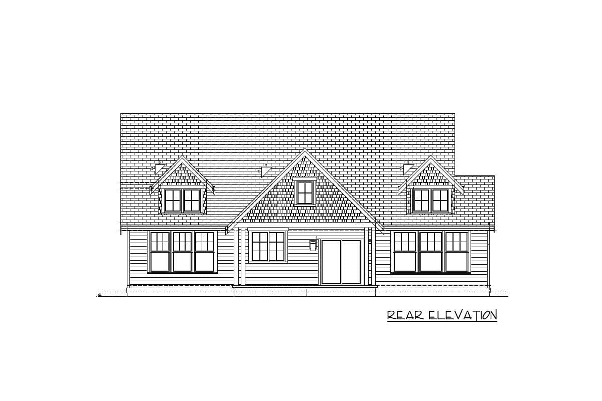 Plan 280048JWD: 3-Bed Country Farmhouse Plan with Split Bedrooms - Image #5 - Country, Craftsman, Farmhouse, New American