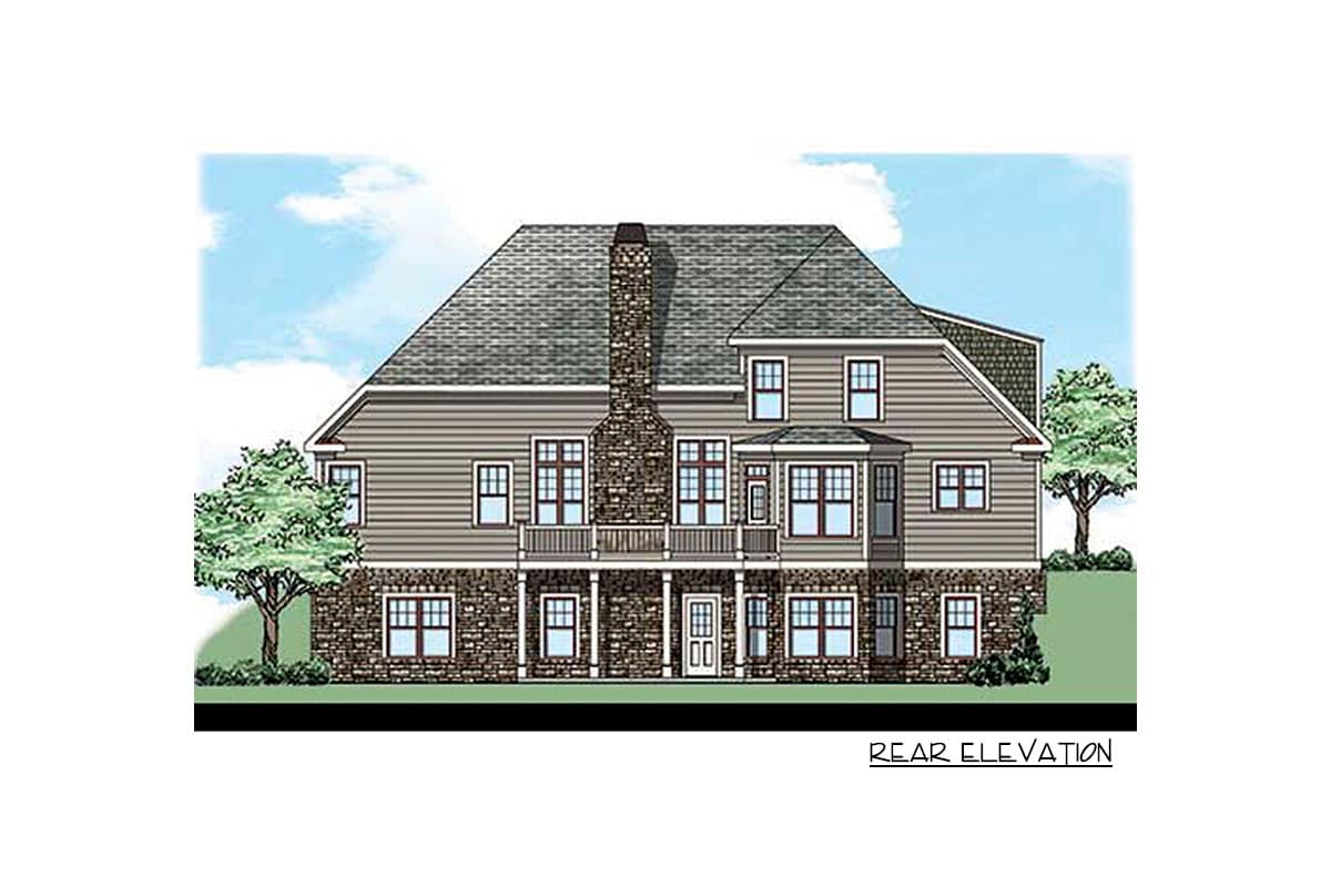 Plan 710245BTZ: New American House Plan with Main Floor Master and Bonus Over Garage - Image #11 - Craftsman, New American, Northwest