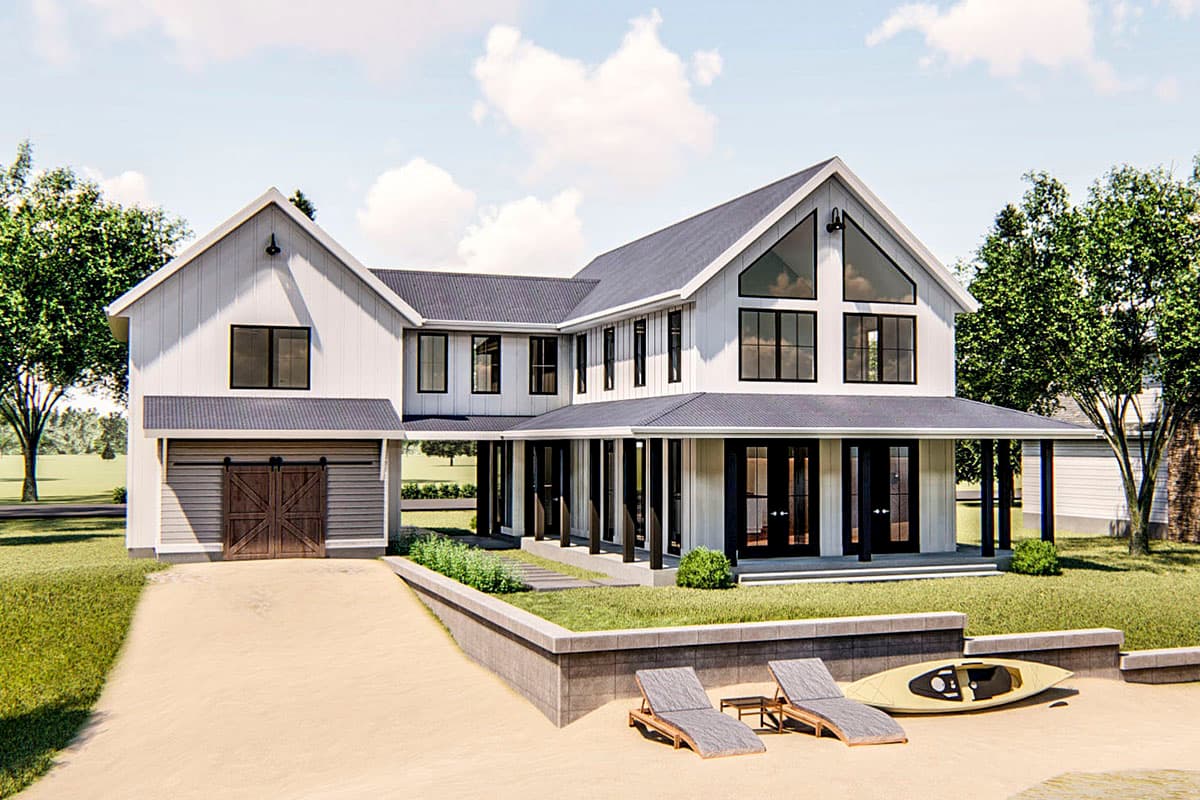 Plan 62773DJ: One-Of-A-Kind Vacation House Plan - Image #5 - Coastal, Cottage, Country, New American, Vacation