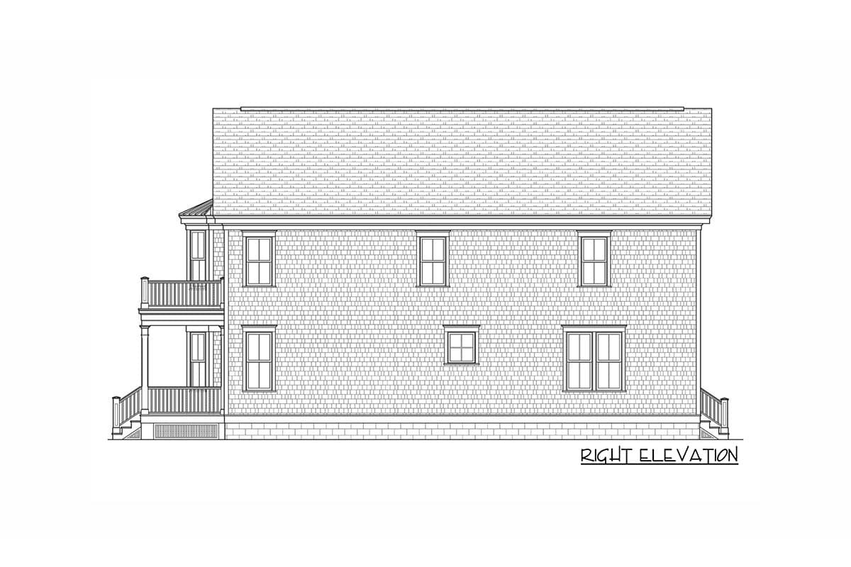 Plan 31556GF: Charming 3-Story Coastal Cottage - Image #6 - Coastal, Cottage, Country