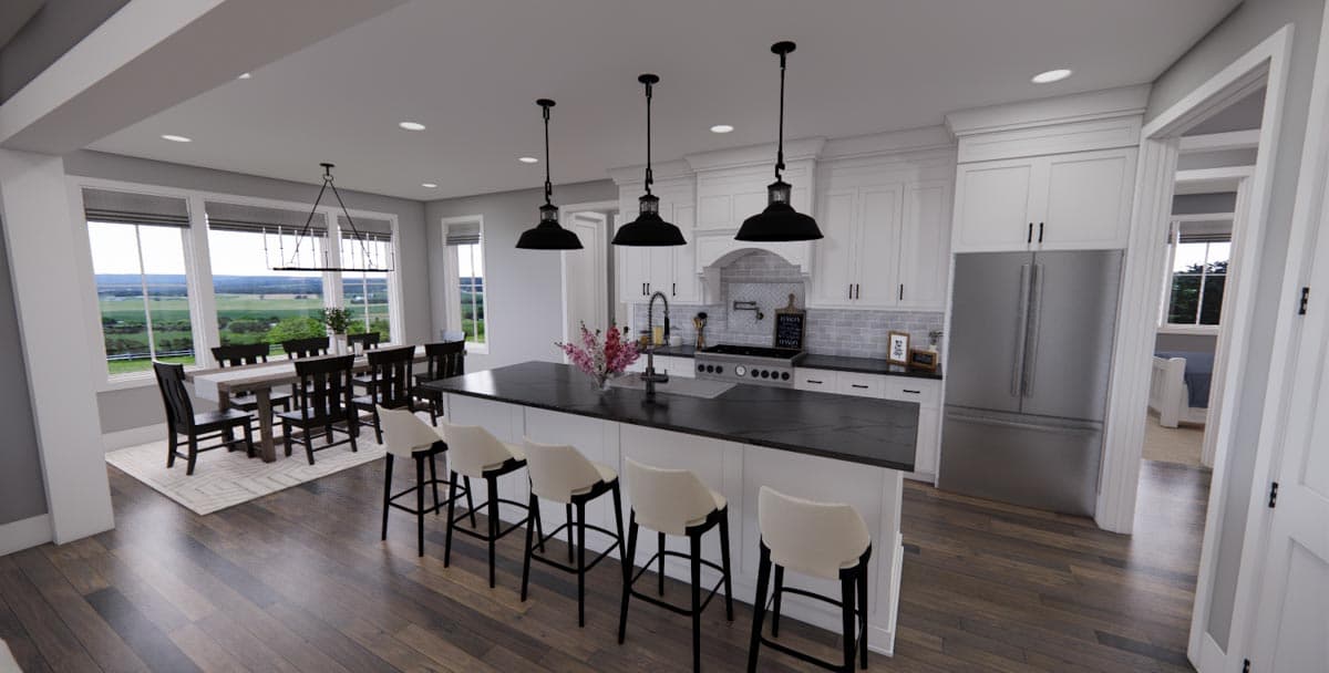 Plan 14681RK: 3-Bed Modern Farmhouse Plan with Multiple Garage Options - Image #11 - Craftsman, Farmhouse, Modern Farmhouse, New American