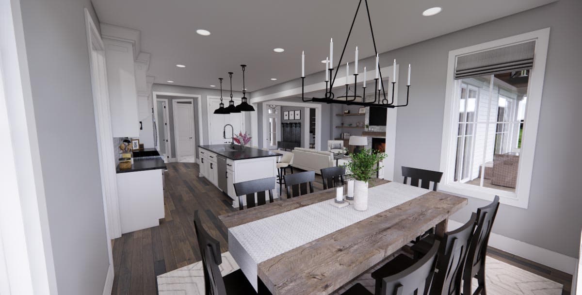 Plan 14681RK: 3-Bed Modern Farmhouse Plan with Multiple Garage Options - Image #12 - Craftsman, Farmhouse, Modern Farmhouse, New American