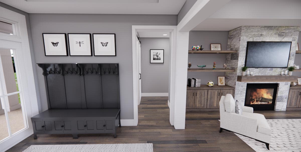 Plan 14681RK: 3-Bed Modern Farmhouse Plan with Multiple Garage Options - Image #13 - Craftsman, Farmhouse, Modern Farmhouse, New American