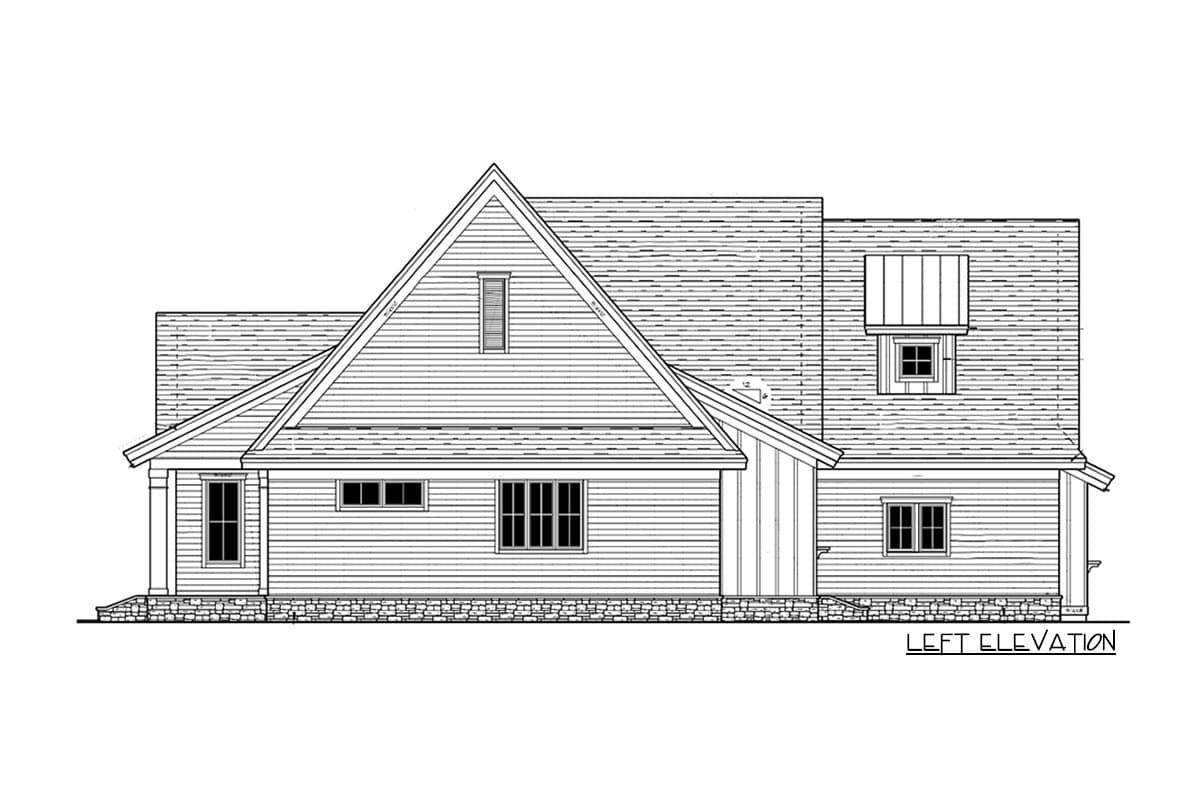 Plan 14681RK: 3-Bed Modern Farmhouse Plan with Multiple Garage Options - Image #37 - Craftsman, Farmhouse, Modern Farmhouse, New American