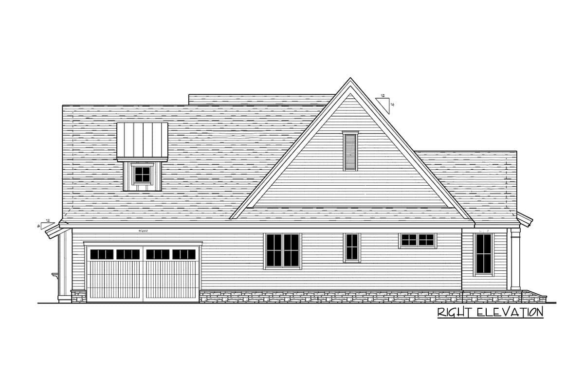 Plan 14681RK: 3-Bed Modern Farmhouse Plan with Multiple Garage Options - Image #39 - Craftsman, Farmhouse, Modern Farmhouse, New American