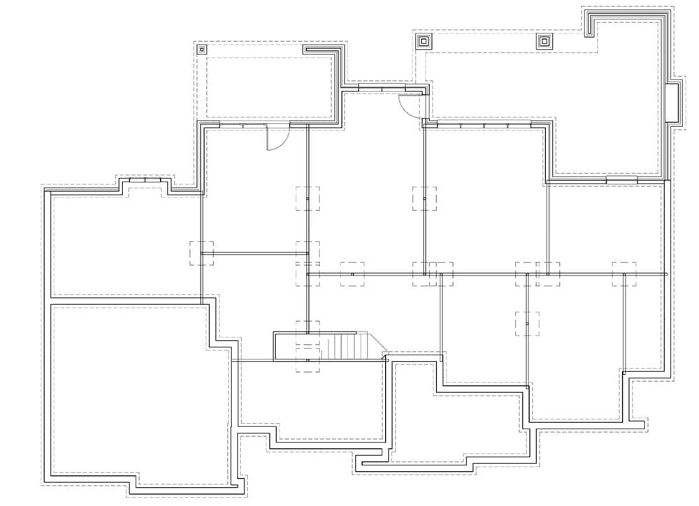 Plan 16911WG: Classic French Country Home Plan with Ample Outdoor Living - Floor Plan - Basement Unfinished - Country, European, French Country, Southern, Traditional
