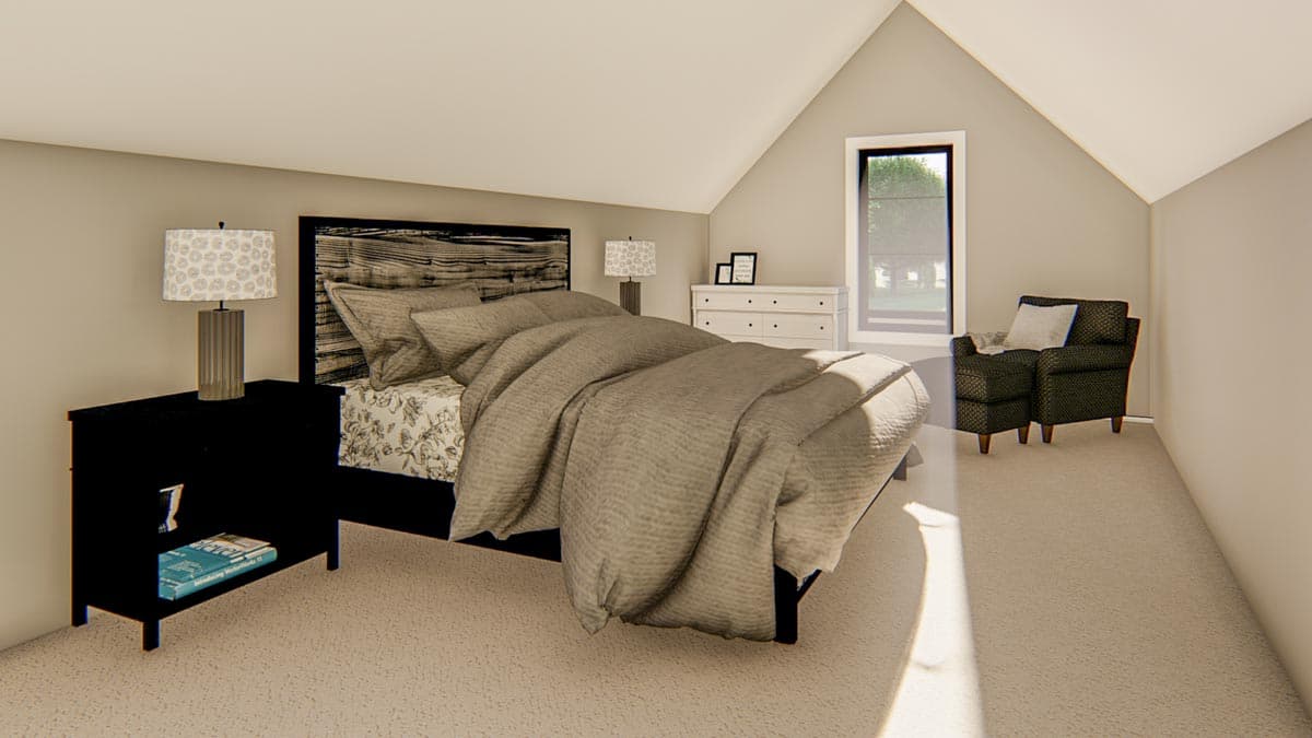 Plan 62777DJ: Beautiful Modern Farmhouse Plan with Split Bedrooms - Image #10 - Country, Farmhouse, Modern Farmhouse, New American, Ranch