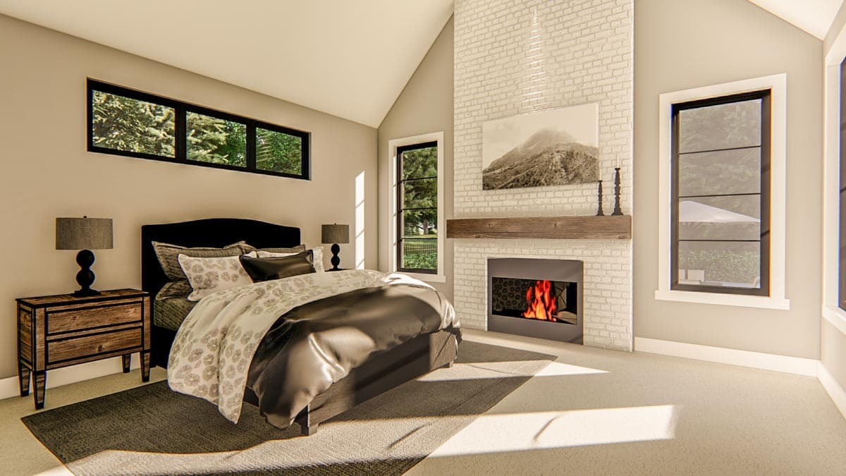 Plan 62777DJ: Beautiful Modern Farmhouse Plan with Split Bedrooms - Image #9 - Country, Farmhouse, Modern Farmhouse, New American, Ranch