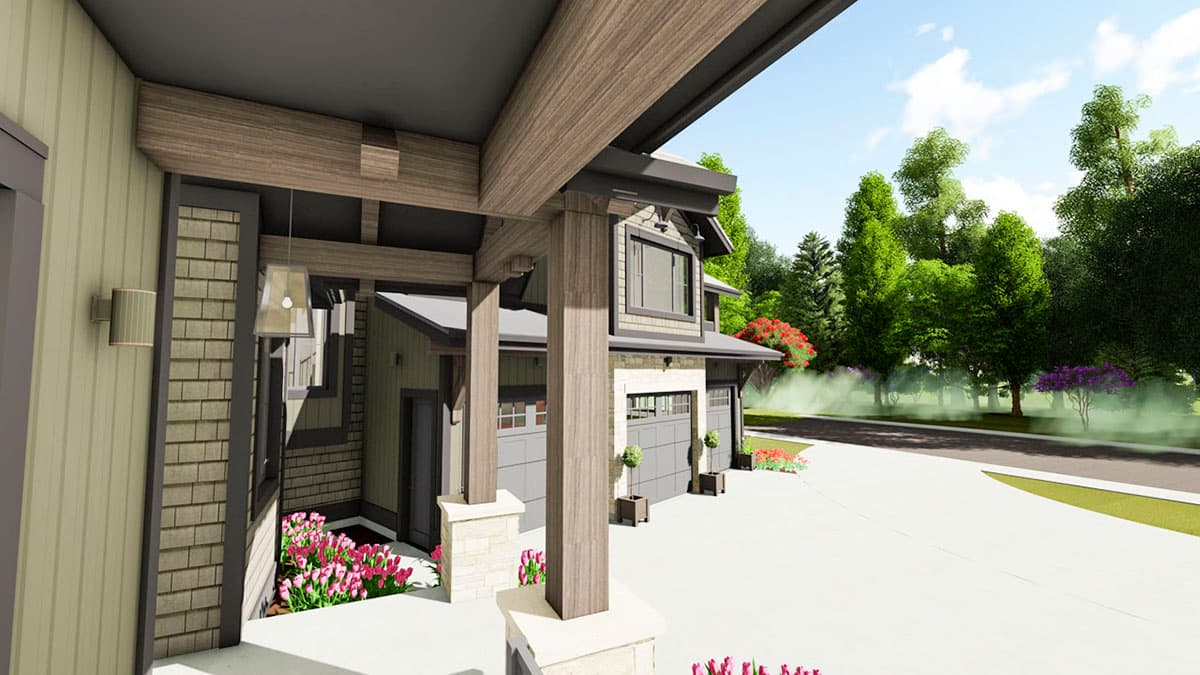 Plan 64474SC: Mountain Craftsman Home Plan with Optional Bonus Level - Image #28 - Country, Craftsman, Mountain, New American, Rustic, Transitional