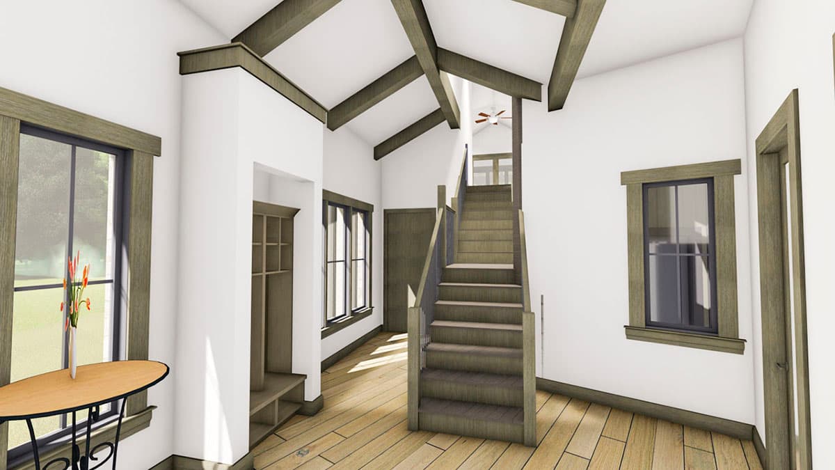 Plan 64474SC: Mountain Craftsman Home Plan with Optional Bonus Level - Image #29 - Country, Craftsman, Mountain, New American, Rustic, Transitional