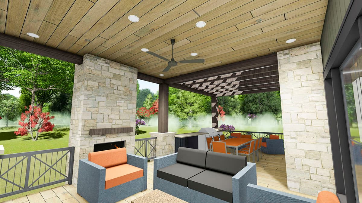 Plan 64474SC: Mountain Craftsman Home Plan with Optional Bonus Level - Image #33 - Country, Craftsman, Mountain, New American, Rustic, Transitional