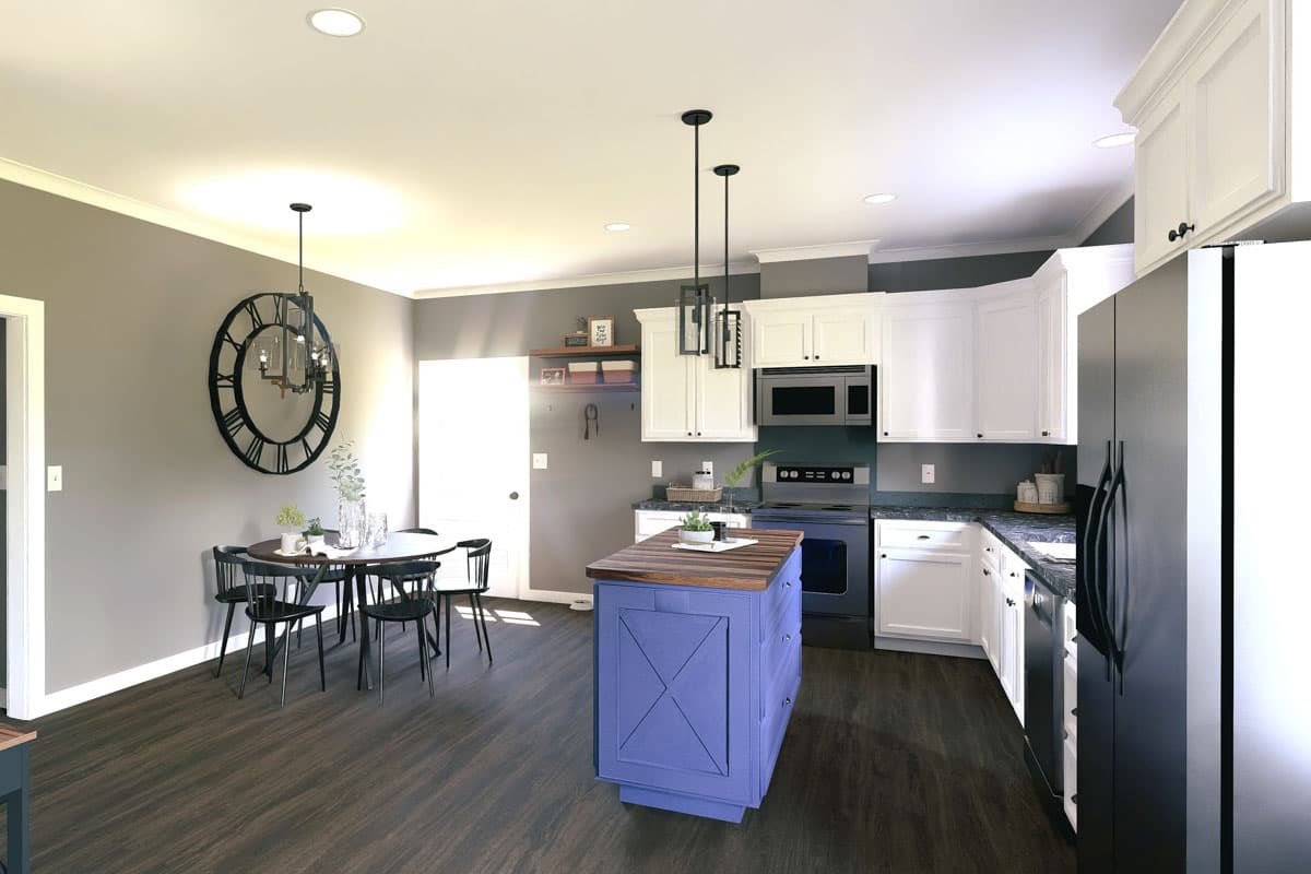 Plan 25005DH: 3-Bed Country Plan with Open Layout - 1320 Sq Ft - Image #8 - Cabin, Cottage, Country