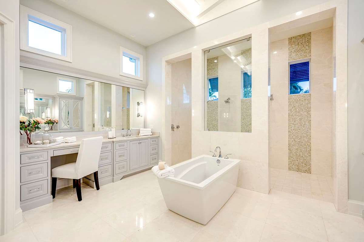 Plan 86083BS: One-Level Beach House Plan with Open-Concept Floor Plan - Image #32 - Coastal, Coastal Contemporary, Contemporary, European, Florida-Style, Transitional