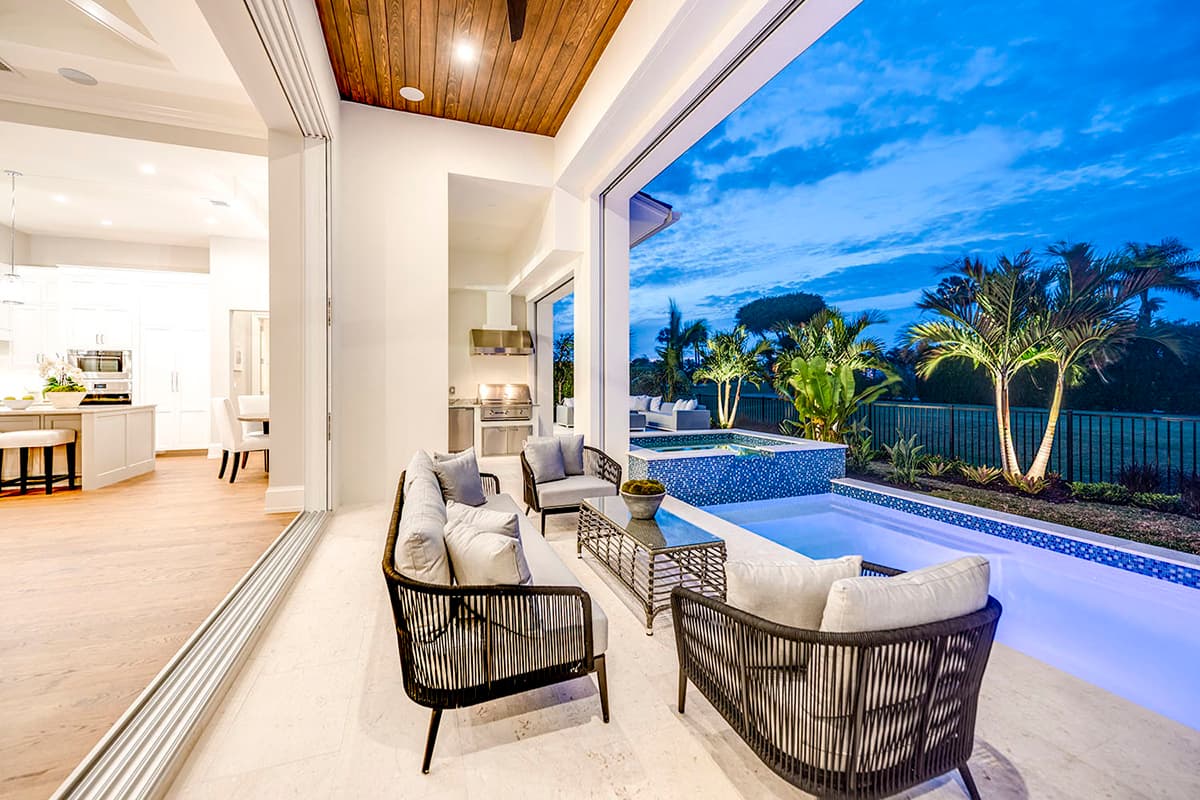 Plan 86083BS: One-Level Beach House Plan with Open-Concept Floor Plan - Image #45 - Coastal, Coastal Contemporary, Contemporary, European, Florida-Style, Transitional