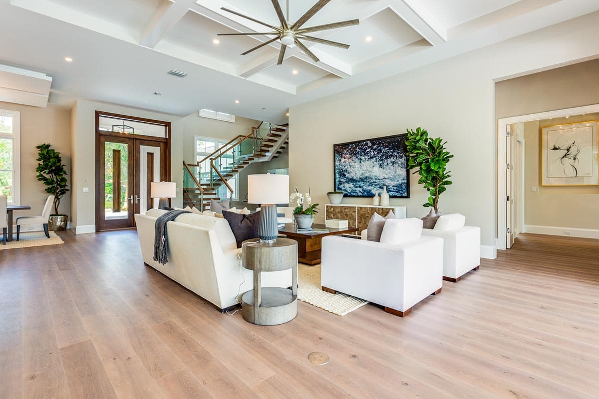 Plan 86085BW: Sophisticated Florida Home Plan with Spacious Covered Lanai - Image #6 - Coastal, Contemporary, Florida-Style, Southern, Vacation