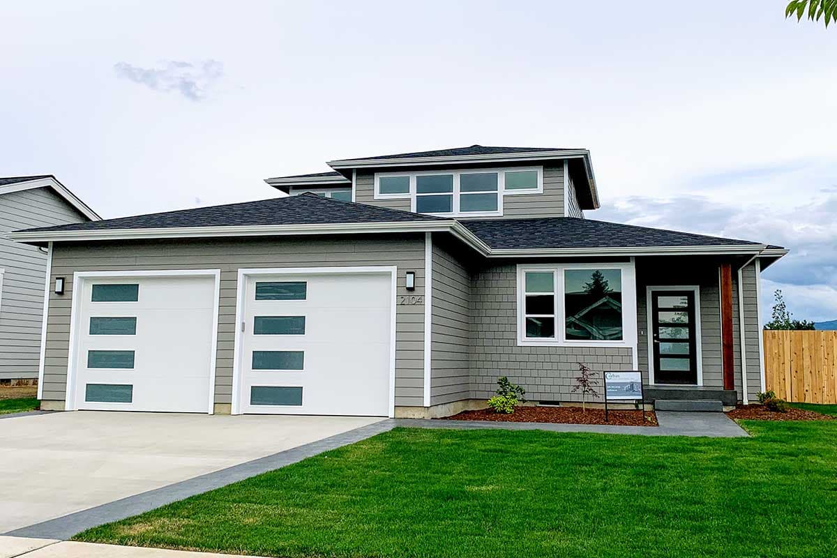 Plan 280052JWD: Two-story Northwest Home Plan with Main-level Master - Image #4 - Contemporary, Northwest, Prairie