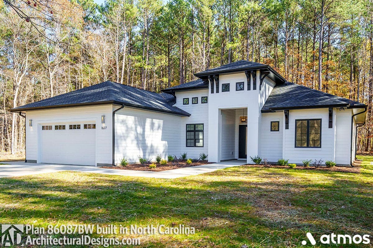 build gallery item - House Plan 86087BW Comes to Life in North Carolina