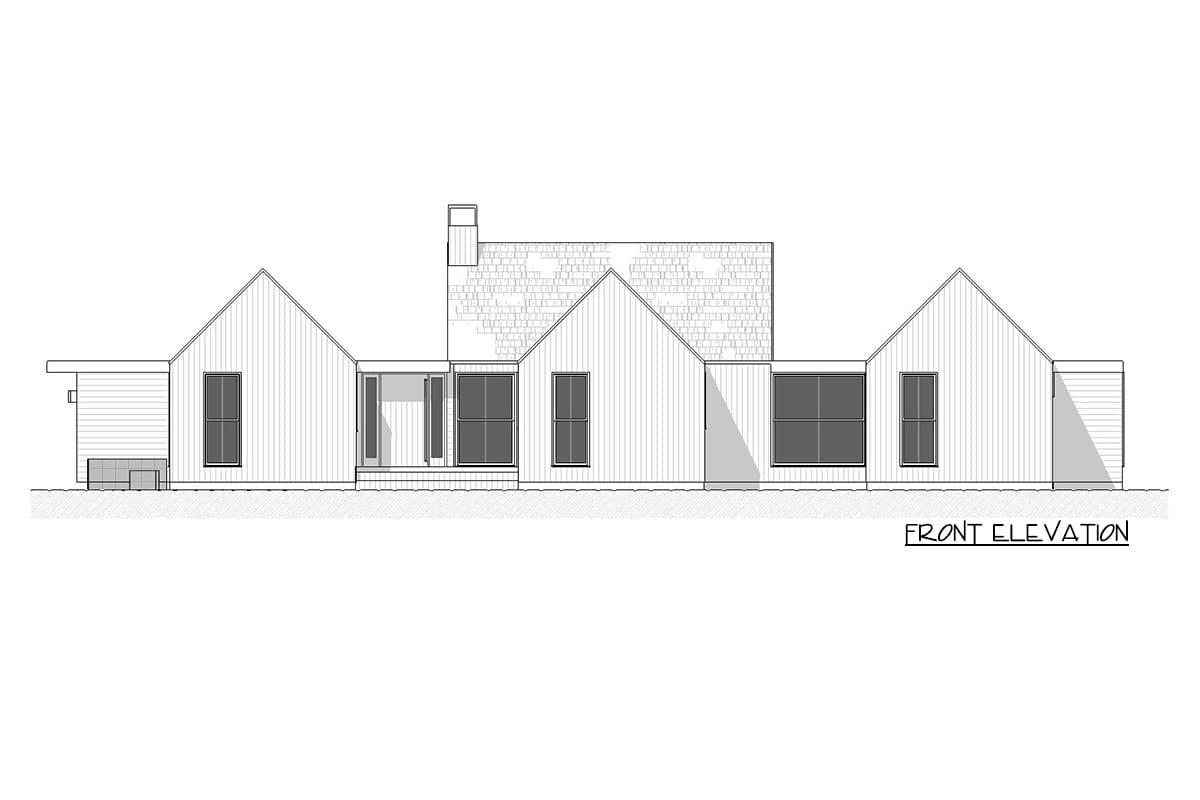 Plan 970082VC: Luxurious Contemporary Ranch with Optional Lower Level - Image #22 - Contemporary, New American, Ranch, Scandinavian, Vacation