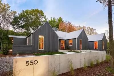 Luxurious Contemporary Ranch with Optional Lower Level