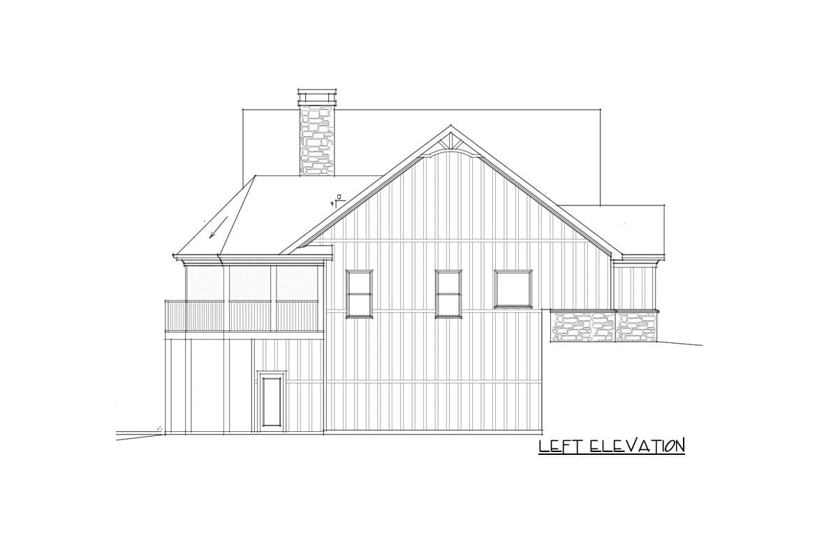 Plan 92386MX: Mountain Home Plan with 2 Master Bedrooms - 2068 Sq Ft - Image #39 - Country, Craftsman, Mountain, Rustic