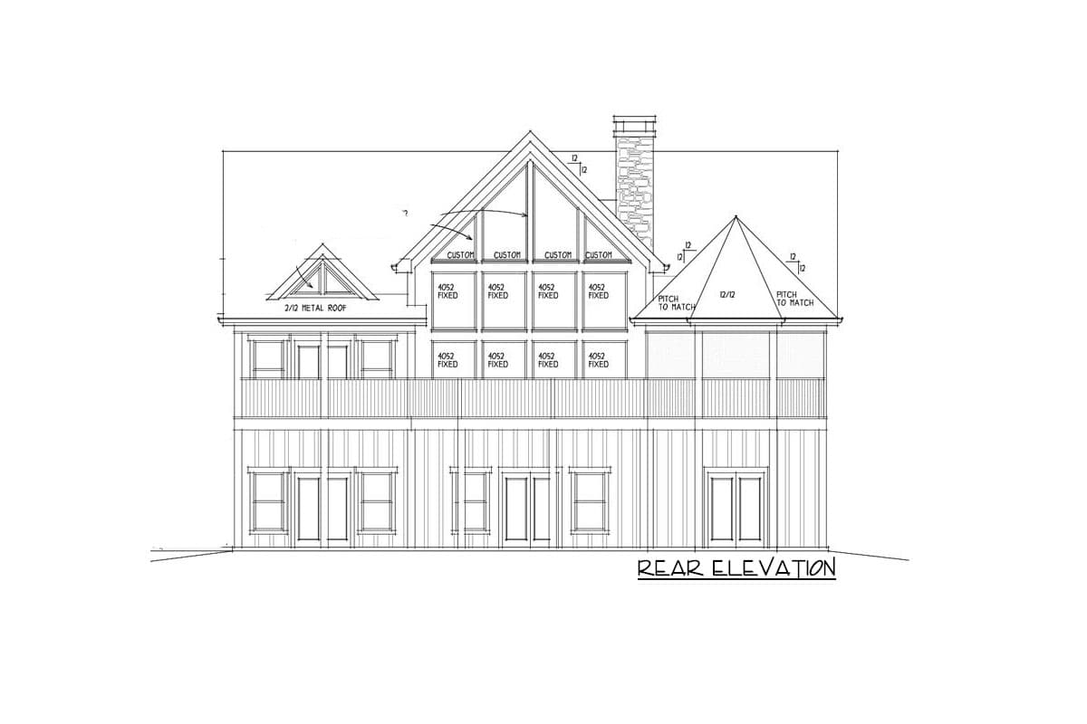 Plan 92386MX: Mountain Home Plan with 2 Master Bedrooms - 2068 Sq Ft - Image #40 - Country, Craftsman, Mountain, Rustic