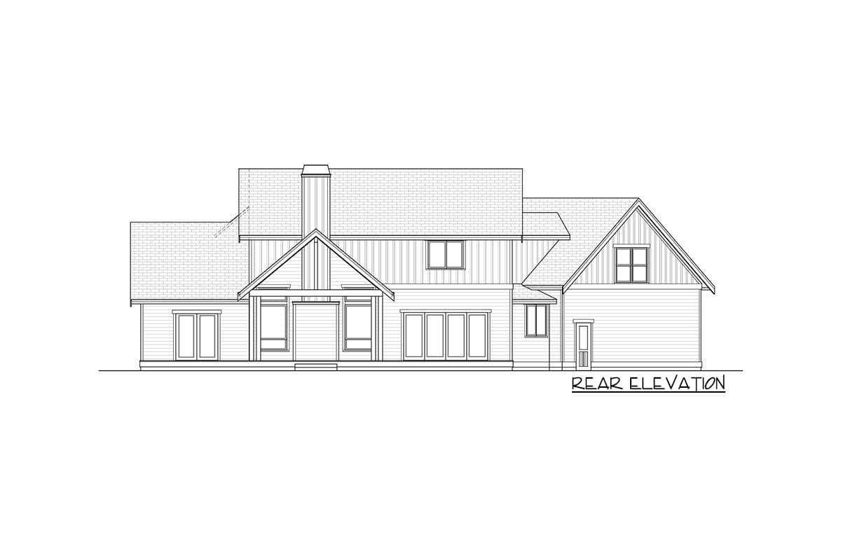 Plan 280054JWD: Two-story Country House Plan with Open-Concept Living - Image #35 - Country, Craftsman, Mountain, New American