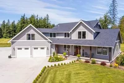 Two-story Country House Plan with Open-Concept Living