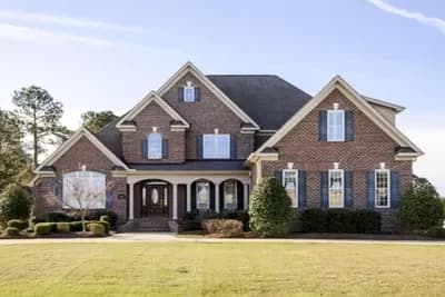 4-Bed House Plan with High-Pitched Gables