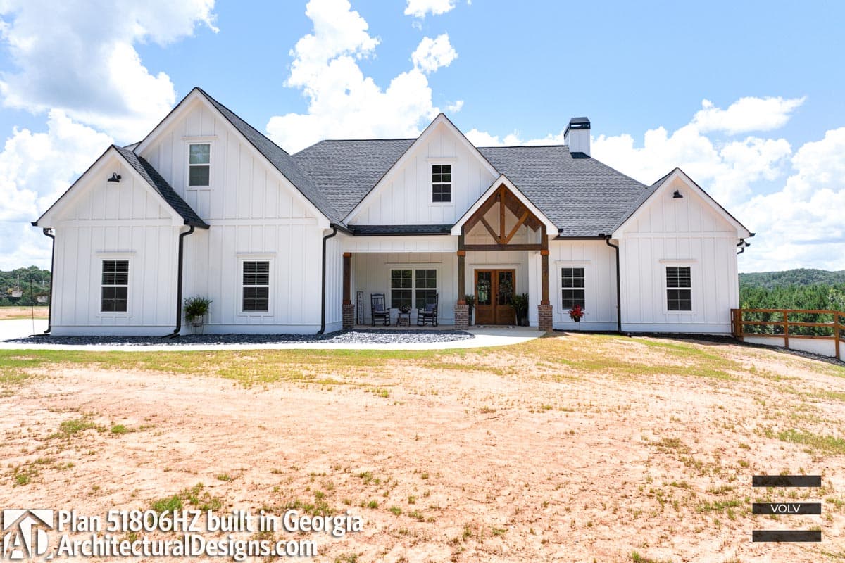 build gallery item - House Plan 51806HZ Comes to Life in Georgia