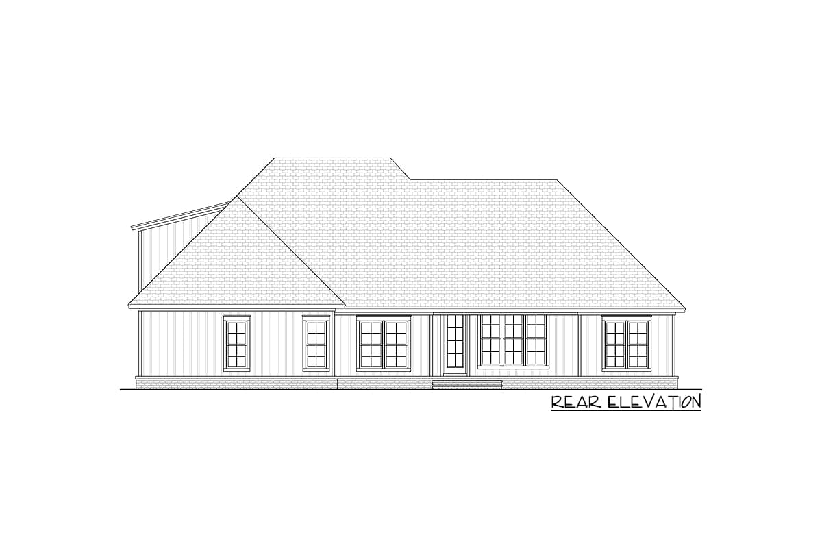 Plan 51806HZ: New American House Plan with Volume Ceilings Throughout - 2358 Sq Ft - Image #11 - Country, Craftsman, New American