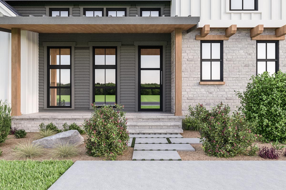 Plan 280055JWD: 3-Bed Modern Farmhouse with First Floor Master - 2490 Sq Ft - Image #19 - Country, Farmhouse, Modern Farmhouse, New American, Northwest