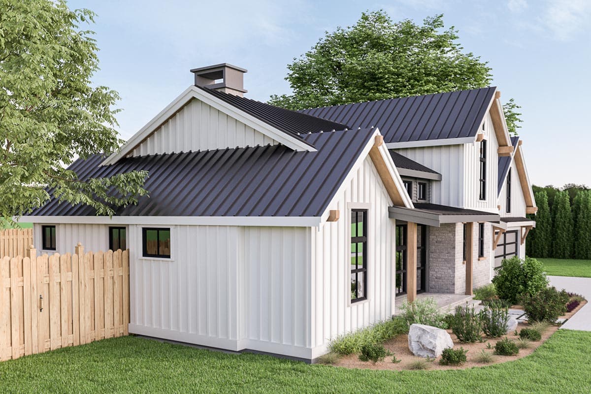 Plan 280055JWD: 3-Bed Modern Farmhouse with First Floor Master - 2490 Sq Ft - Image #16 - Country, Farmhouse, Modern Farmhouse, New American, Northwest