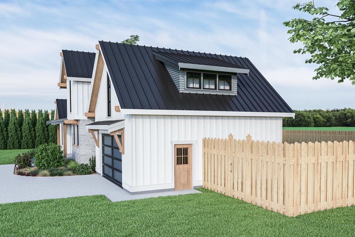 Plan 280055JWD: 3-Bed Modern Farmhouse with First Floor Master - 2490 Sq Ft - Image #18 - Country, Farmhouse, Modern Farmhouse, New American, Northwest