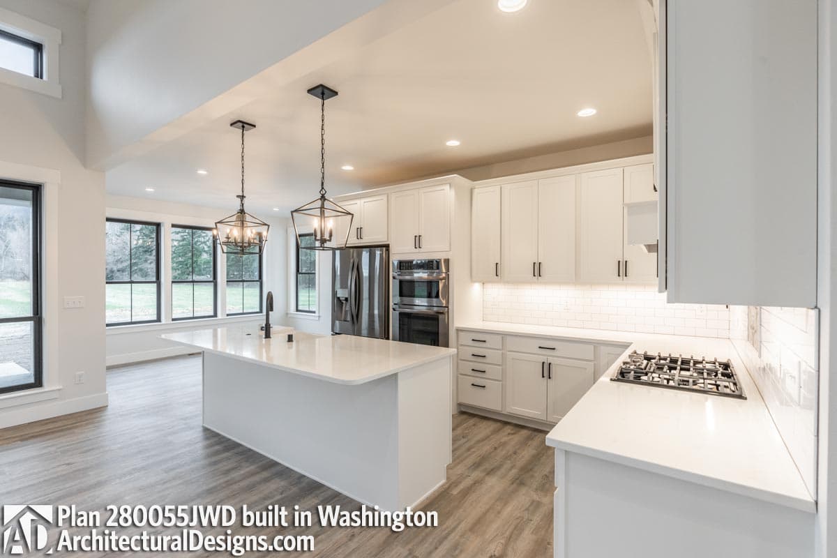 Plan 280055JWD: 3-Bed Modern Farmhouse with First Floor Master - 2490 Sq Ft - Image #9 - Country, Farmhouse, Modern Farmhouse, New American, Northwest