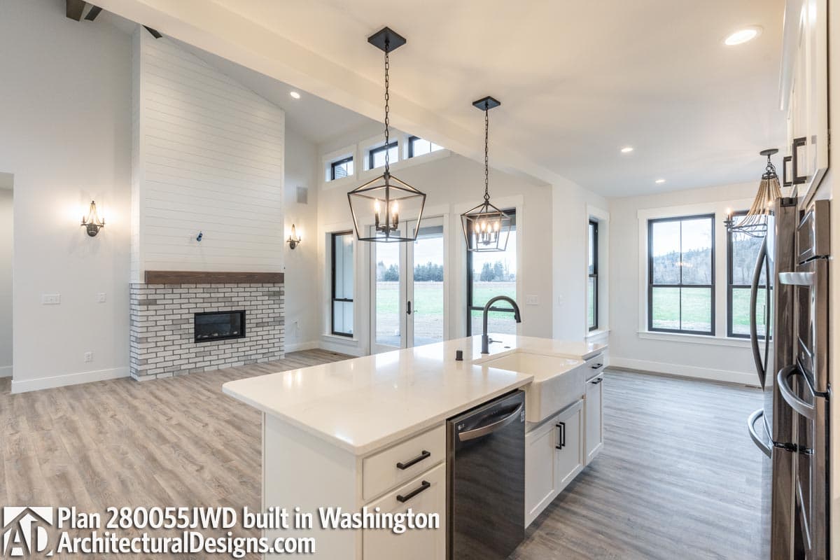 Plan 280055JWD: 3-Bed Modern Farmhouse with First Floor Master - 2490 Sq Ft - Image #11 - Country, Farmhouse, Modern Farmhouse, New American, Northwest