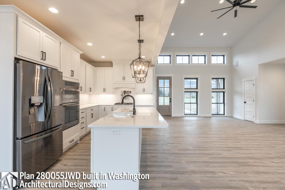 Plan 280055JWD: 3-Bed Modern Farmhouse with First Floor Master - 2490 Sq Ft - Image #10 - Country, Farmhouse, Modern Farmhouse, New American, Northwest