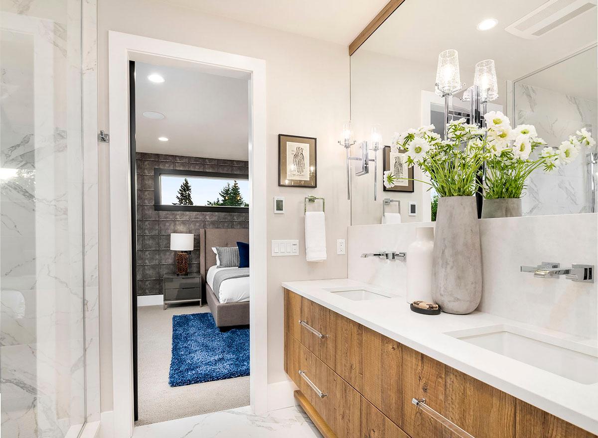 Plan 23817JD: Modern House Plan with Drive-Under Garage for the Shallow Lot - Image #23 - Contemporary, Modern, Northwest