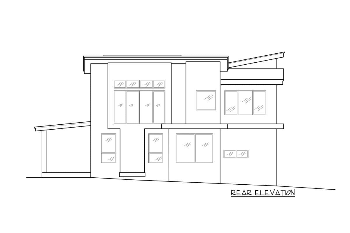 Plan 666074RAF: Contemporary Northwest Home with Open Main Level - Image #7 - Contemporary, Modern, New American, Northwest