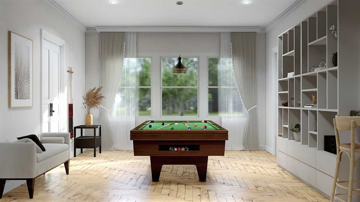 Plan 25676GE: Impressive Country Craftsman with Optional Bonus Level - Image #4 - Country, Craftsman, Mountain