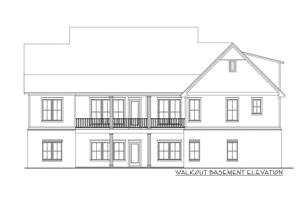 Plan 51807HZ: Modern Farmhouse Plan with Three Dormers - 2570 Sq Ft - Image #9 - Country, Craftsman, Farmhouse, Modern Farmhouse, New American